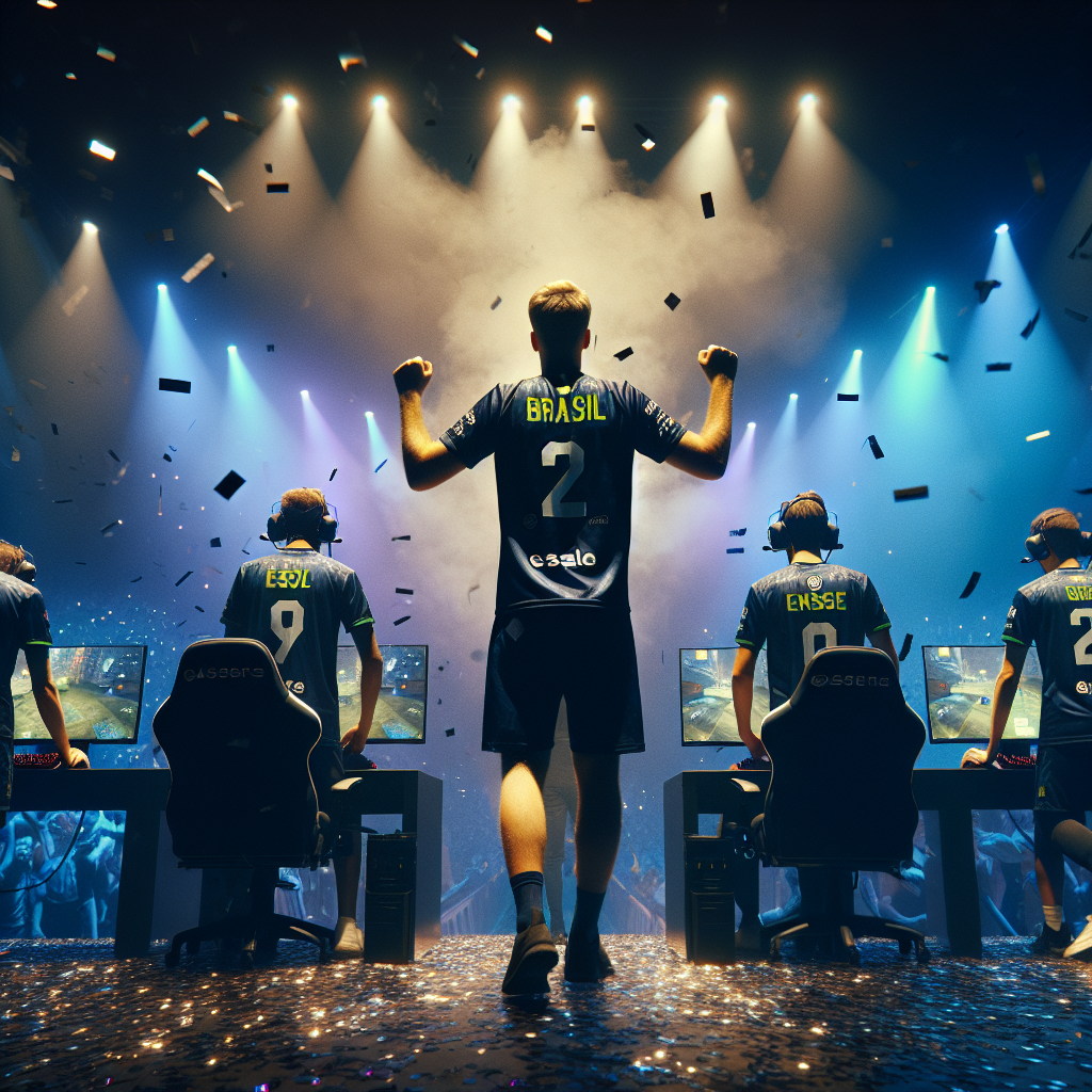 Brazilian FURIA celebrate 2-1 win over NRG, staying alive in bracket